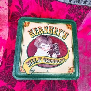 Vintage 1999 Hershey's Milk Chocolate Tin. EUC.